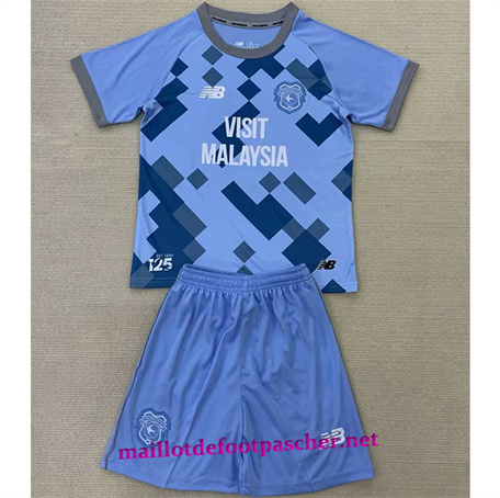 Dernier Maillot foot Cardiff City Enfant Third 2024/2025 Chinois Shopping