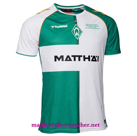 Maillotdefootpascher: Achat Maillot de foot Werder Bremen Special Blanc/Vert 2025/2026 Pas Cher