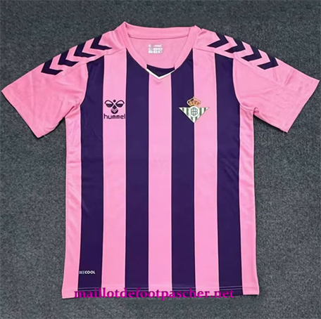 Maillotdefootpascher: Nouvelle Maillot de foot Real Betis pink 2025/2026 Pas Cher