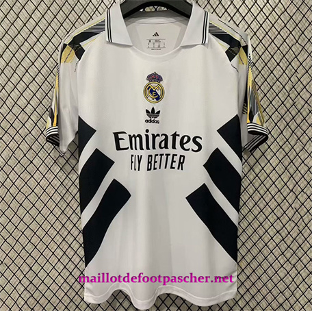 Maillot foot Real Madrid Training Blanc 2025/2026