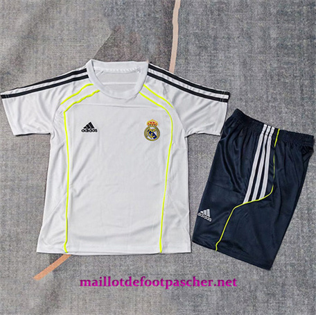 Maillot foot Real Madrid Enfant Blanc 2025/2026