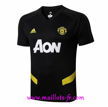  Pré Match Training Manchester United Noir 2019/2020