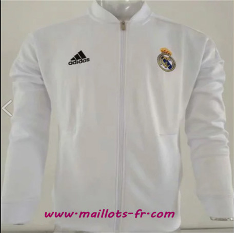 Veste Foot Real Madrid Blanc 2019/2020