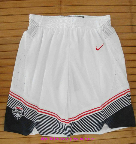 Short Selección Etats-Unis [Blanco]